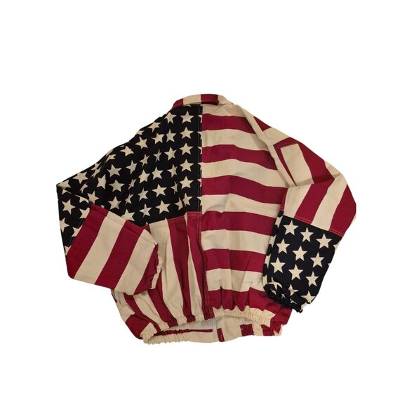 American Flagwear USA Vintage 100% Cotton Canvas Jacket Unisex sz S-M - Picture 3 of 8